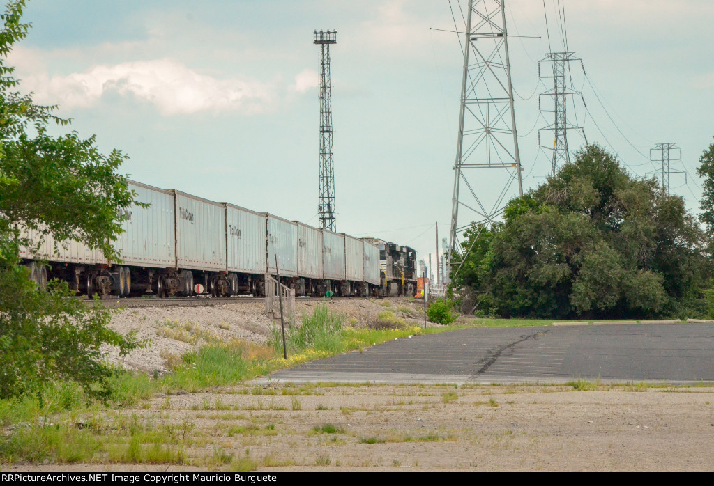 NS ES40DC & C40-9W with Roadrailers